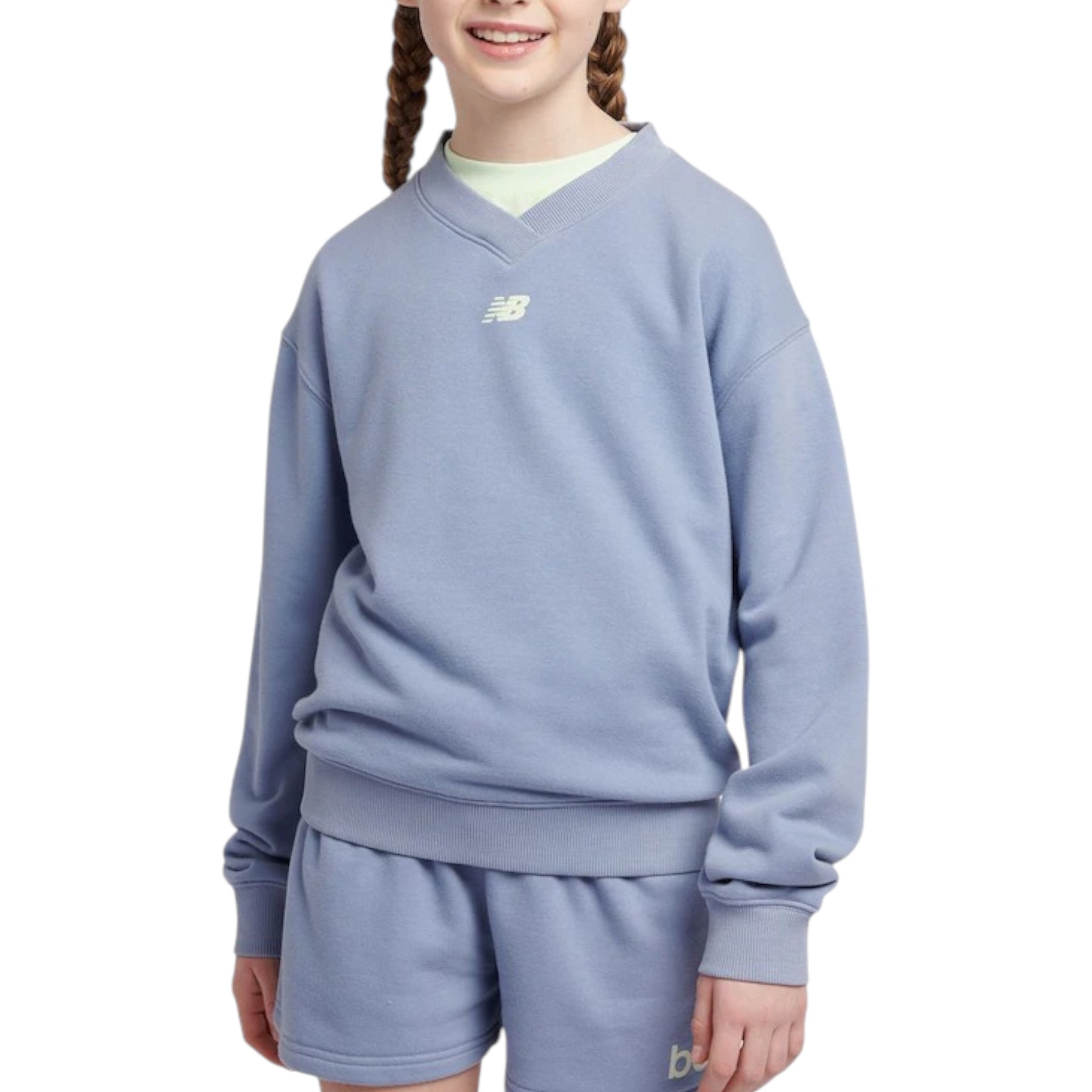 NEW BALANCE FELPA BAMBINO/BAMBINA