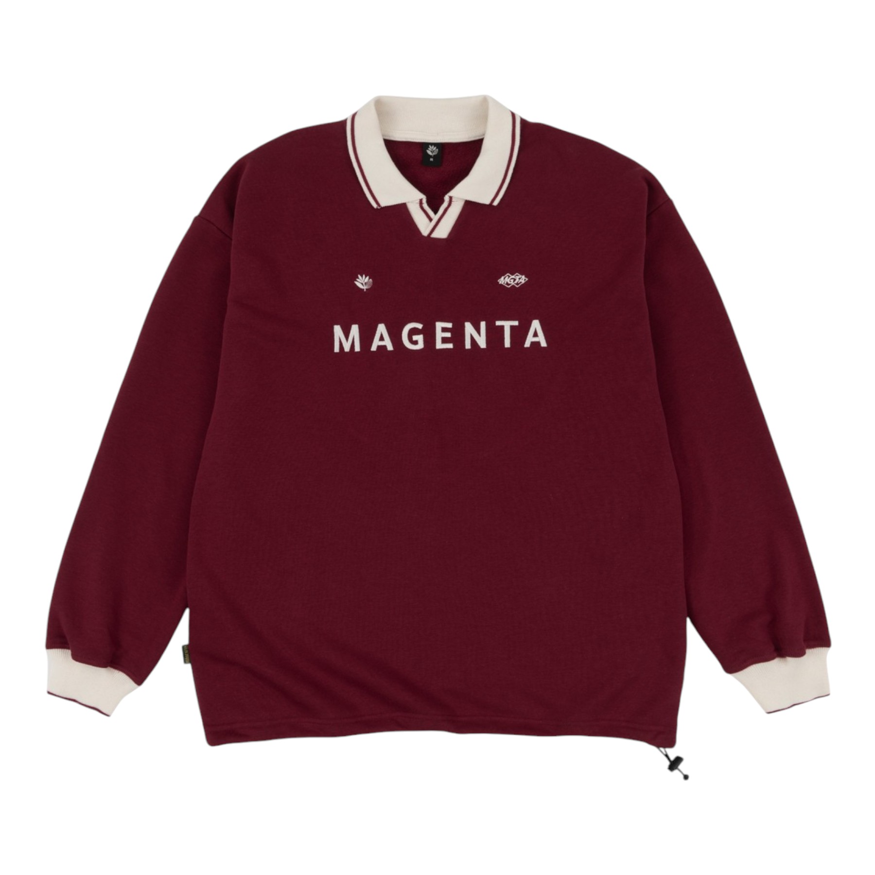 MAGENTA SKATEBOARD POLO
