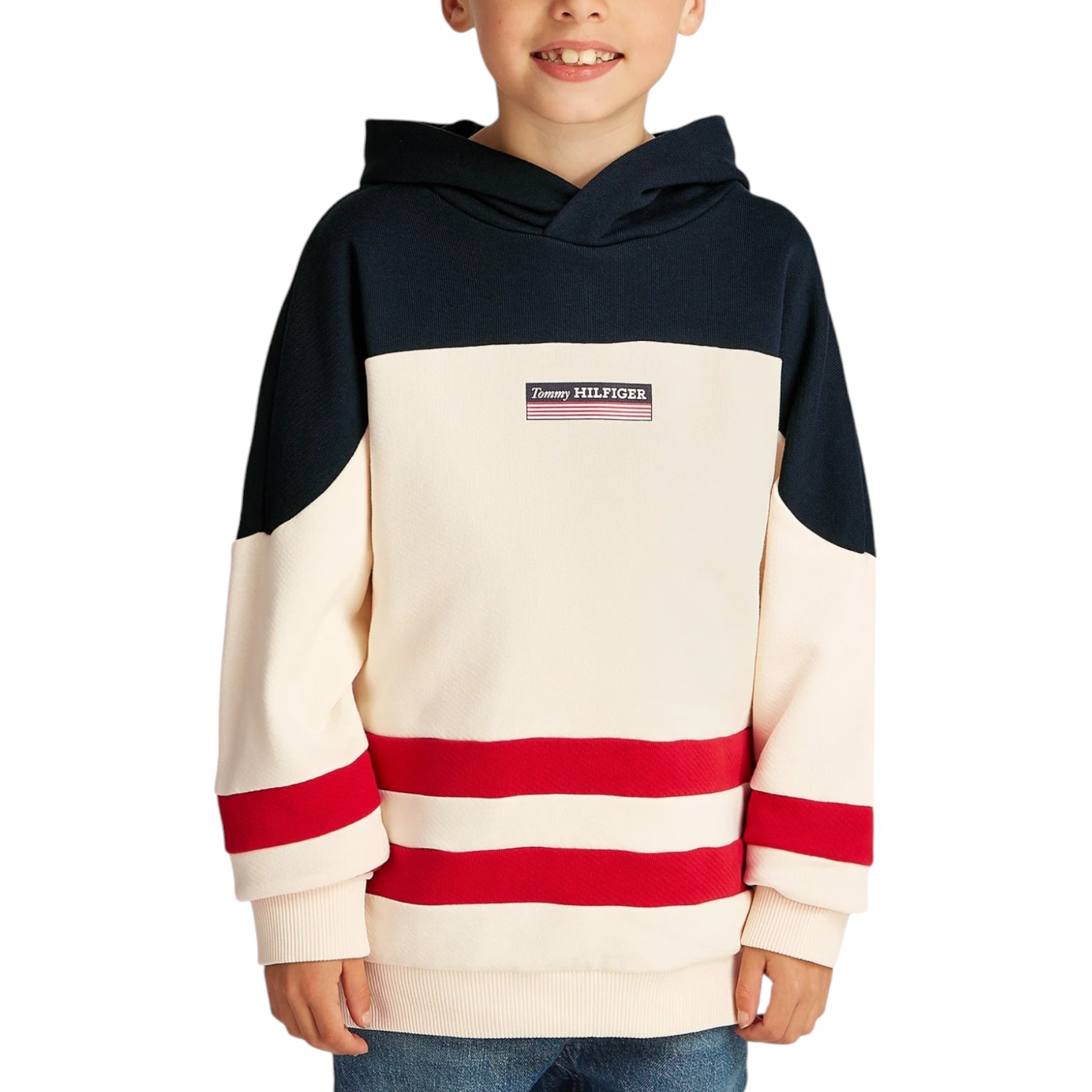 TOMMY HILFIGER FELPA BAMBINO/BAMBINA