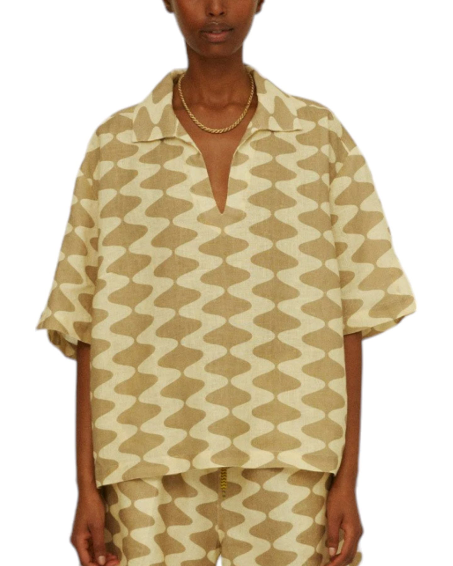 OAS TWINE JAFFA LINEN SHIRT DONNA