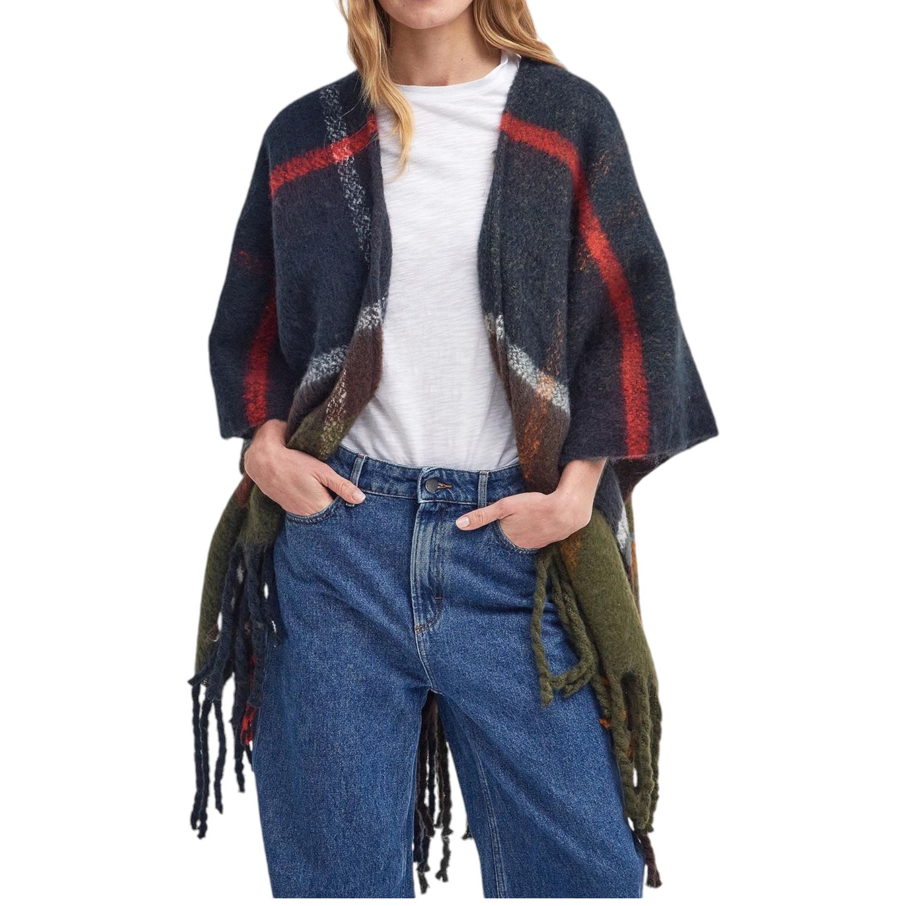 BARBOUR PONCHO DONNA