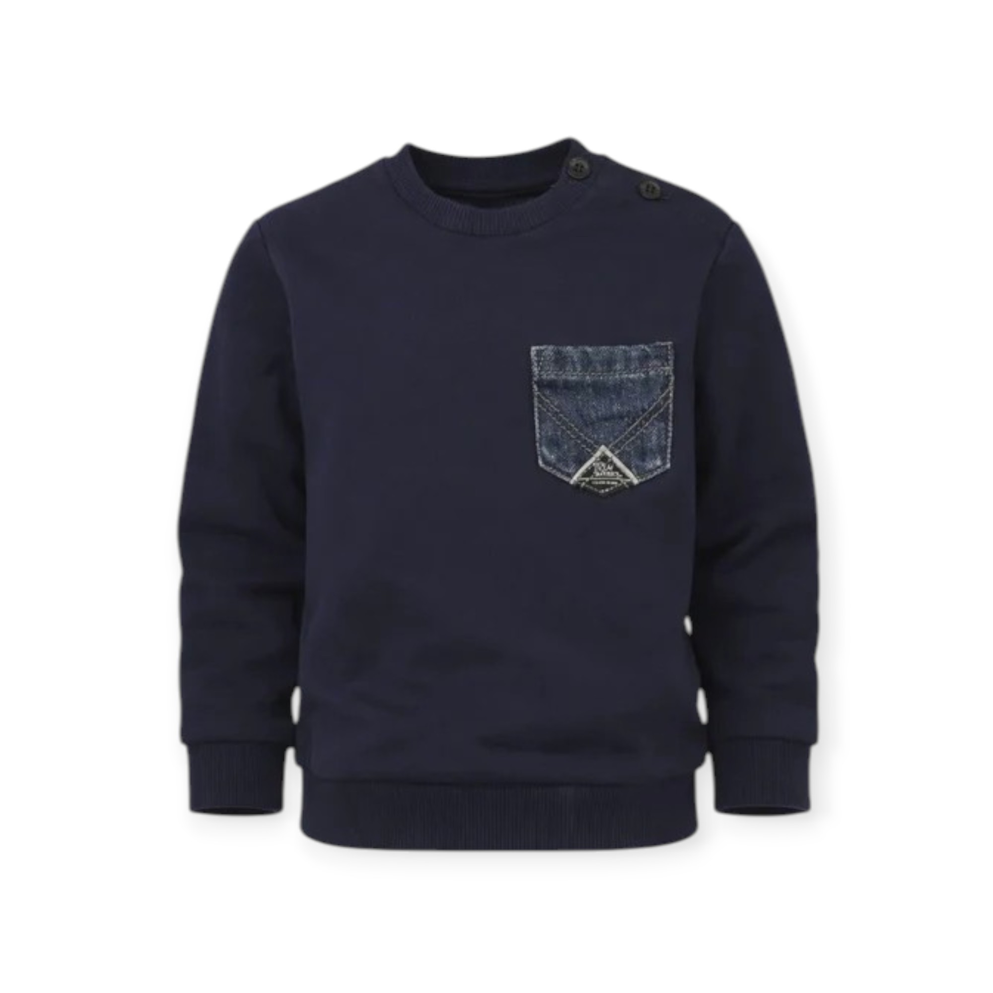 Roy roger's felpa girocollo RG186