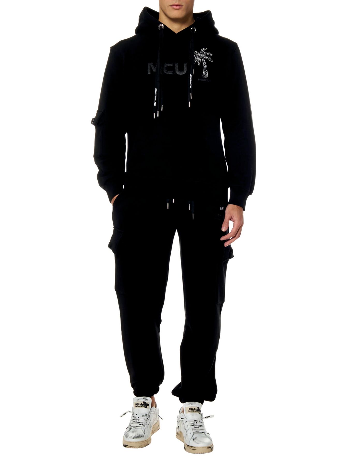 Felpa Uomo Mcu6001 Pelle e Cuoio