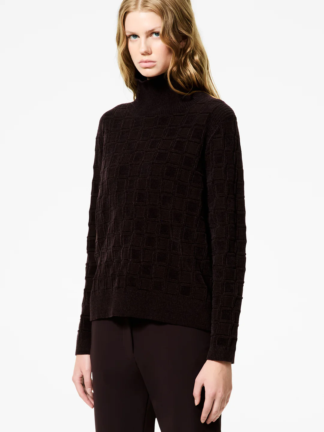 Rrd Maglia Donna W25660 Dori turtleneck wom knit