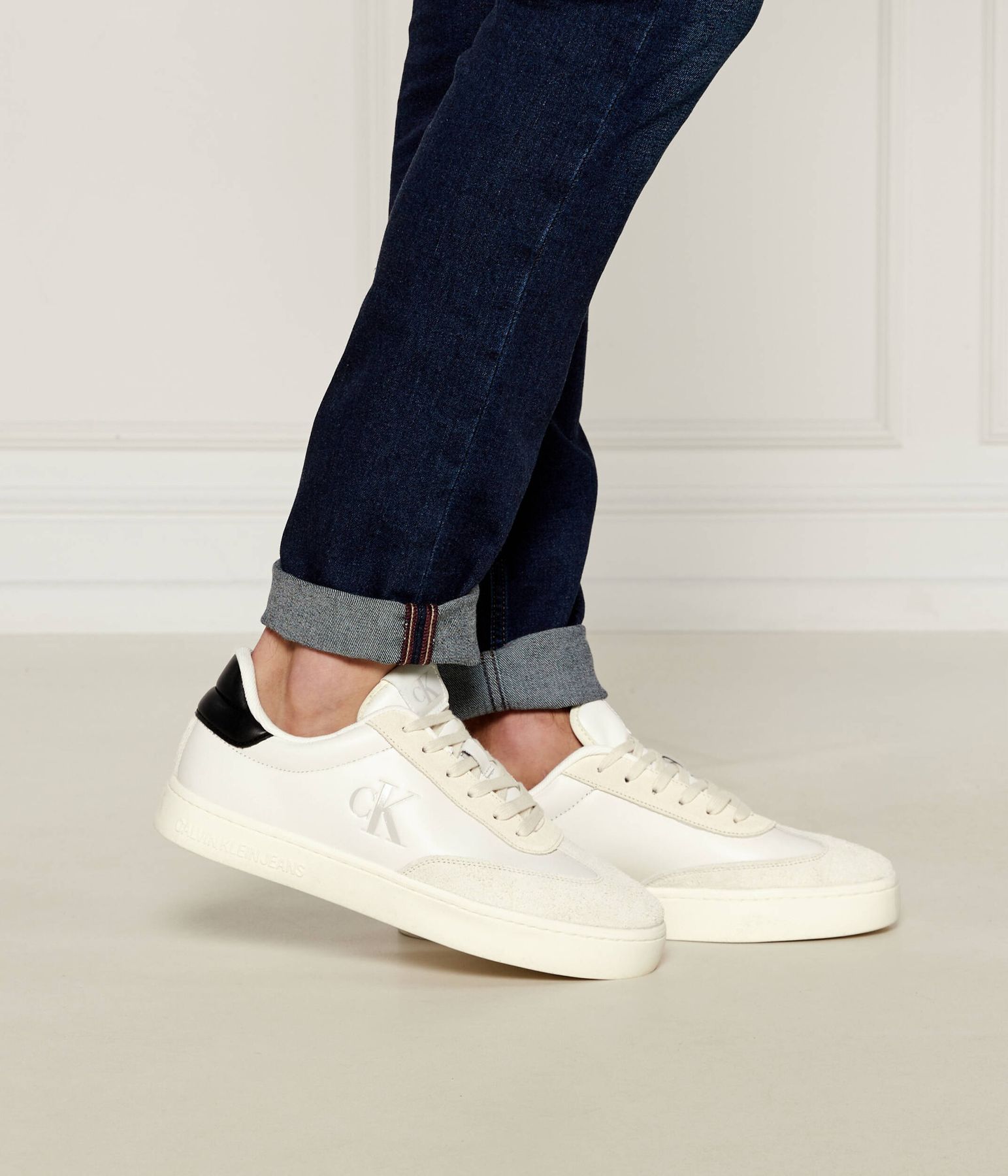 Calvin Klein Sneakers Uomo Ym0ym012720ga Pelle e Cuoio