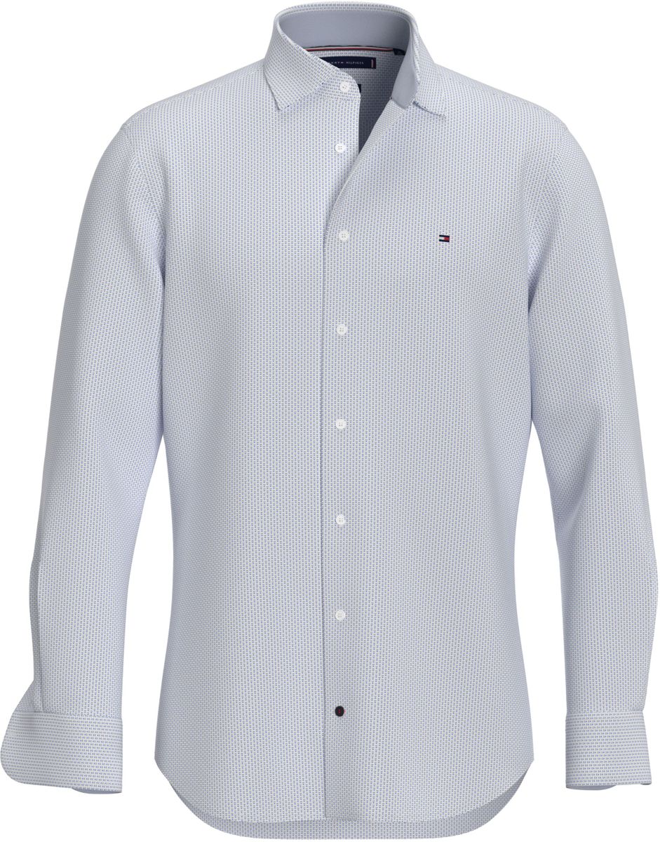 Nera Kalinga Ashok Slim Fit Camicia Tommy Hilfiger Camicia Uomo