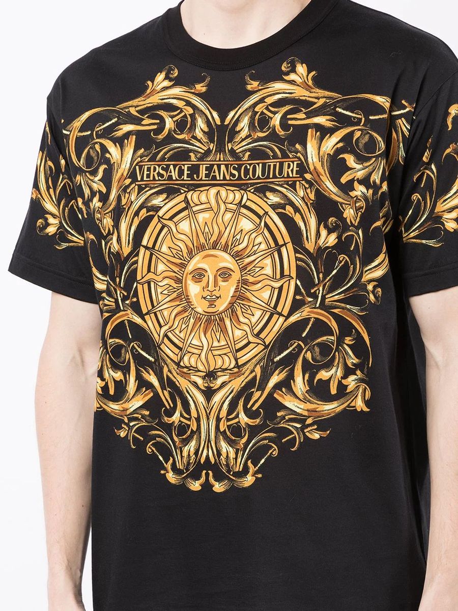 Versace T-shirt E Polo Uomo 72gah6rb Js061 | Pelle e Cuoio