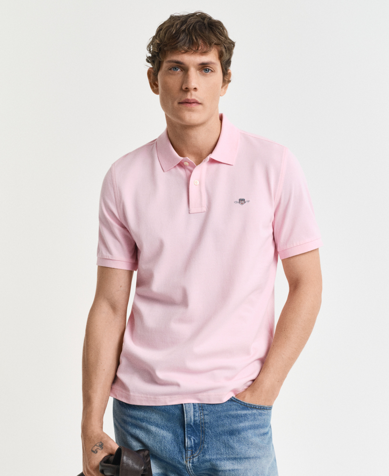 POLO SHIELD IN PIQUE' REGULAR