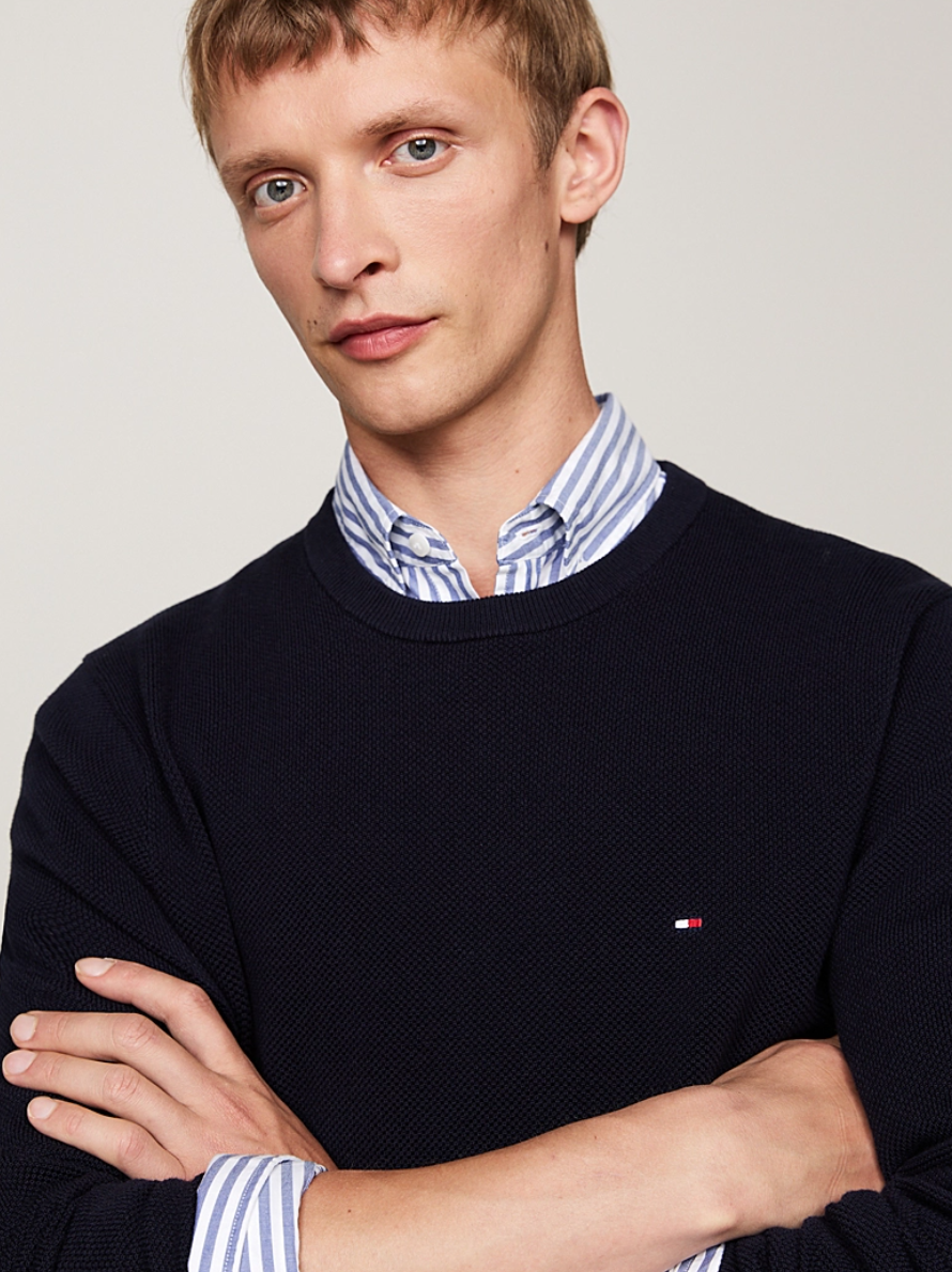 MAGLIA ESSENTIAL STRUCTURE CREW NECK