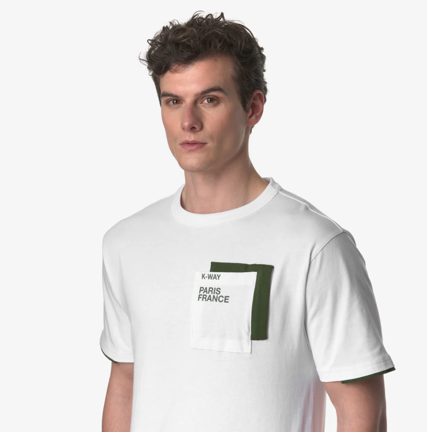 T-SHIRT FANTOME CONTRAST POCKETS