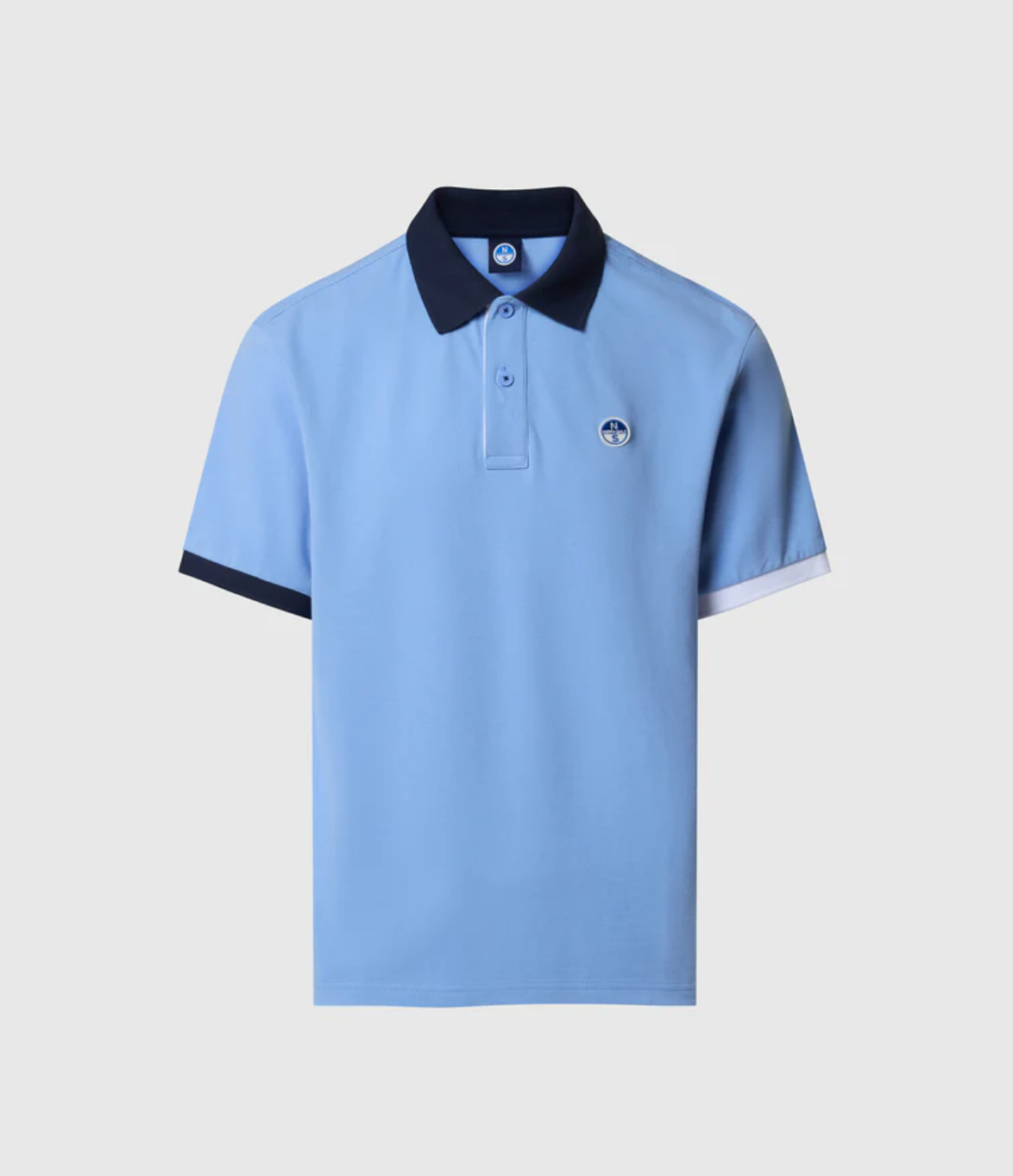 NORTH SAILS POLO CON DETTAGLI A CONTRASTO