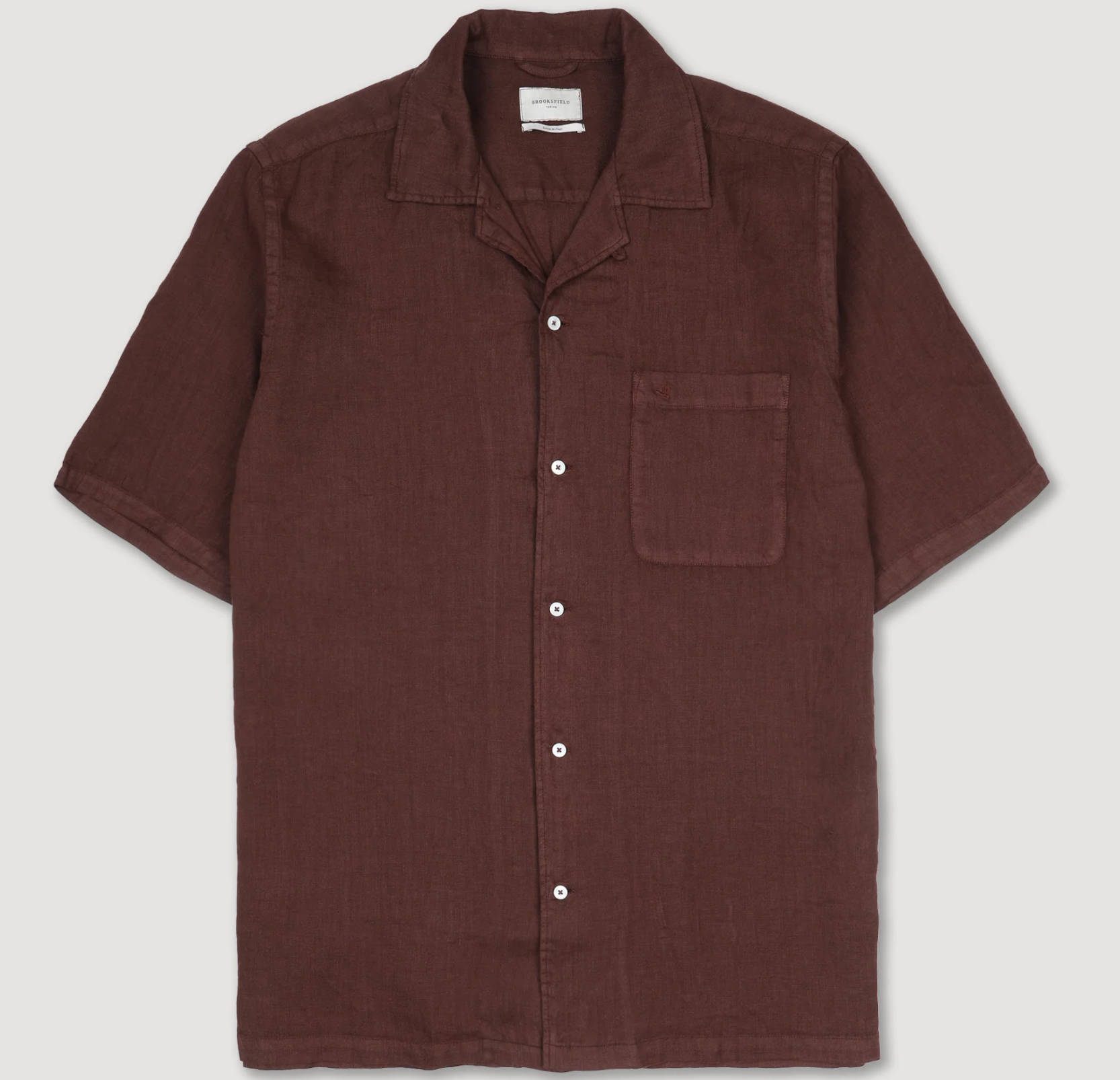 BROOKSFIELD CAMICIA CAMP COLLAR