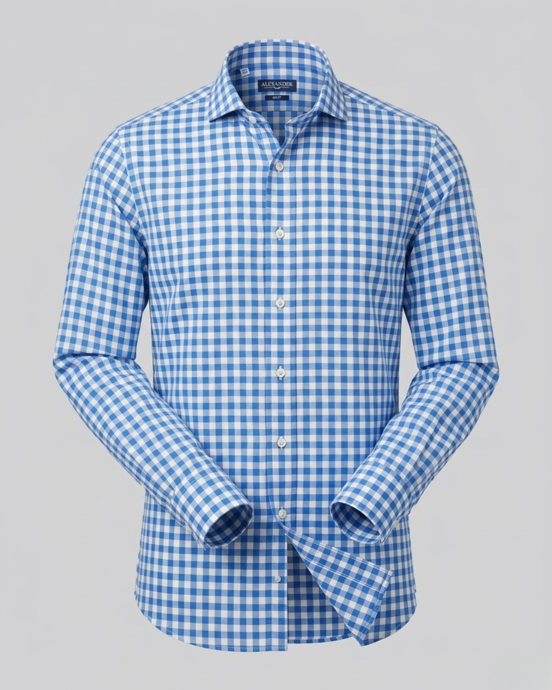 ALEXANDER CAMICIA QUADRI GINGHAM
