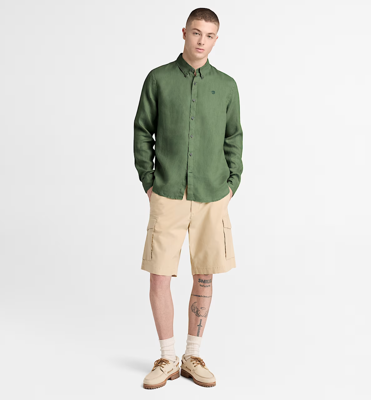 TIMBERLAND CAMICIA IN LINO MILL BROOK