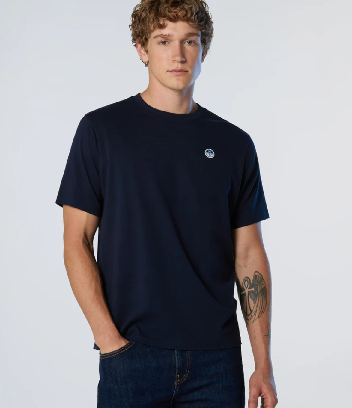 NORTH SAILS T-SHIRT CON PATCH LOGATA