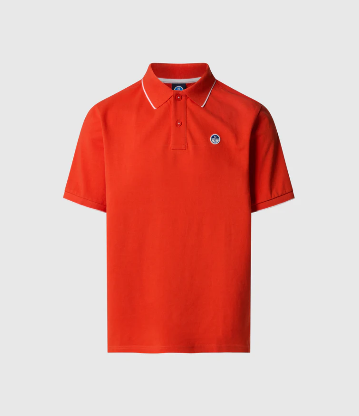 NORTH SAILS POLO CON BORDI A CONTRASTO