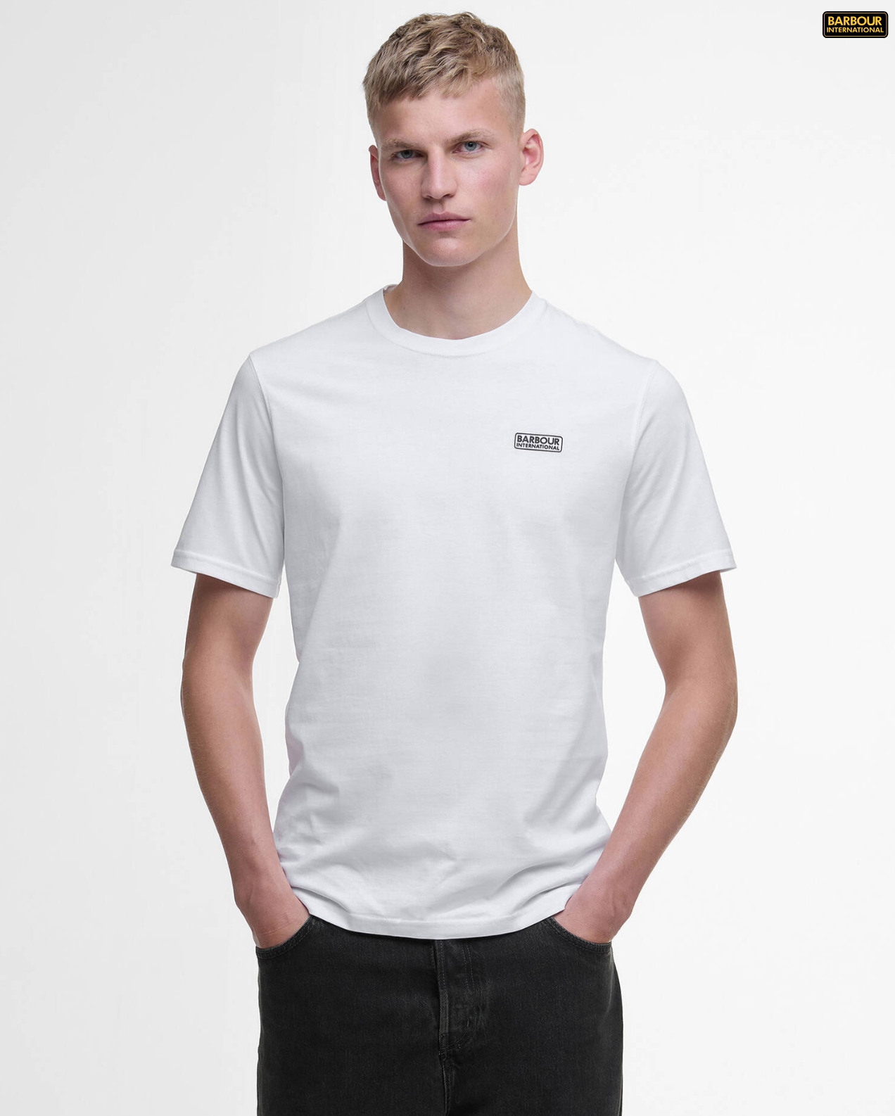 BARBOUR INTERNATIONAL T-SHIRT SMALL LOGO