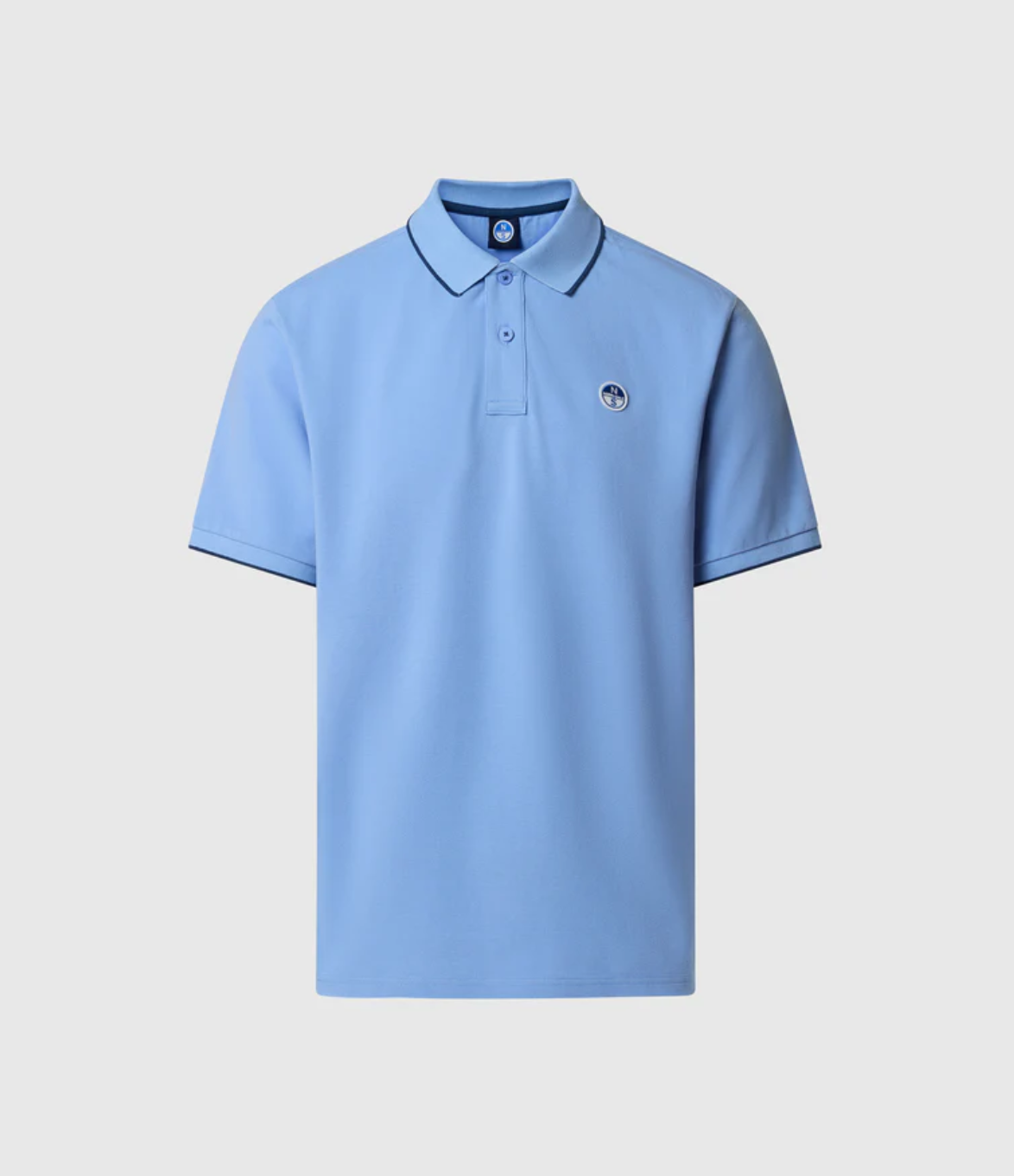 NORTH SAILS POLO CON BORDI A CONTRASTO