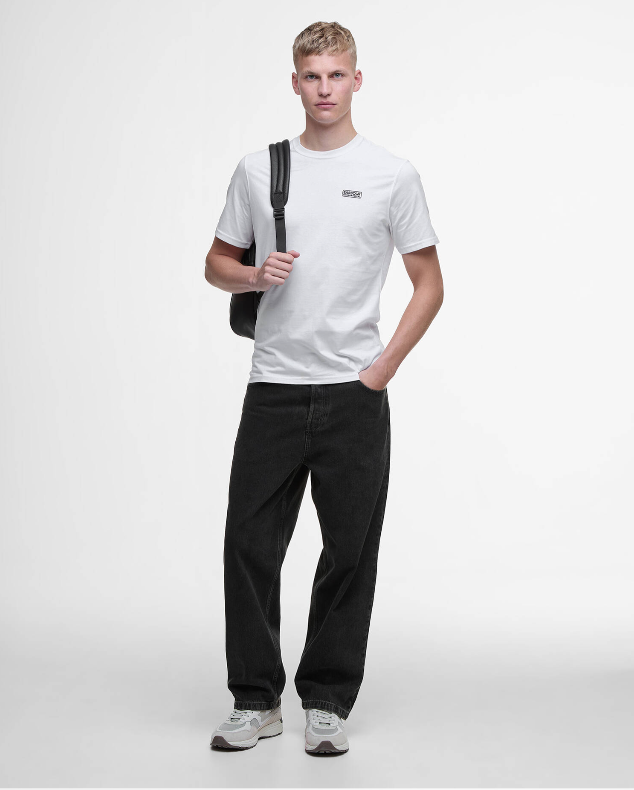 BARBOUR INTERNATIONAL T-SHIRT SMALL LOGO