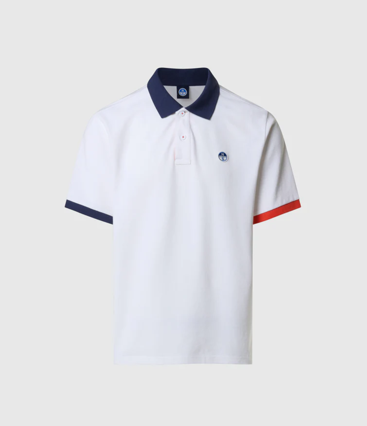 NORTH SAILS POLO CON DETTAGLI A CONTRASTO