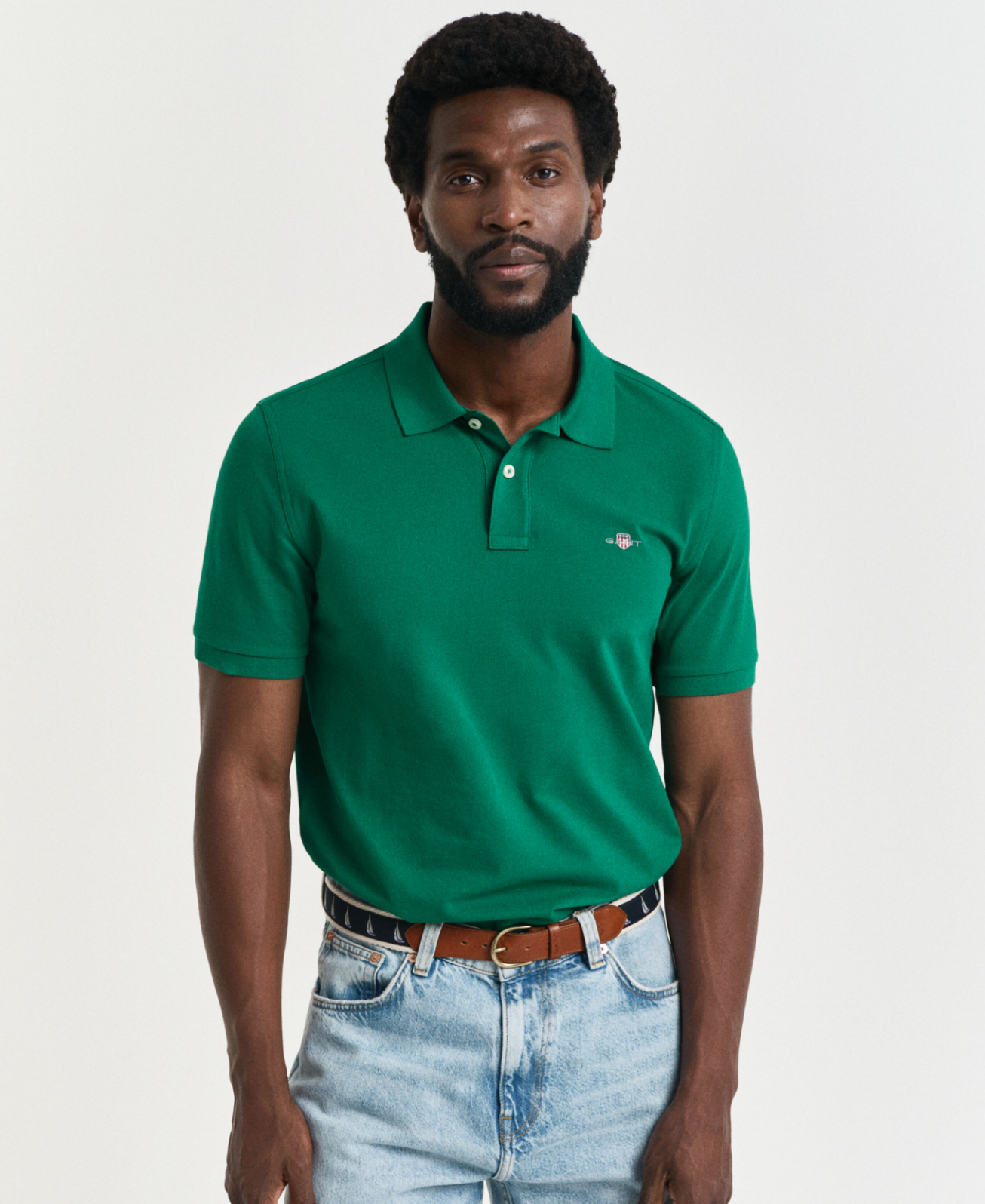 POLO SHIELD IN PIQUE' REGULAR