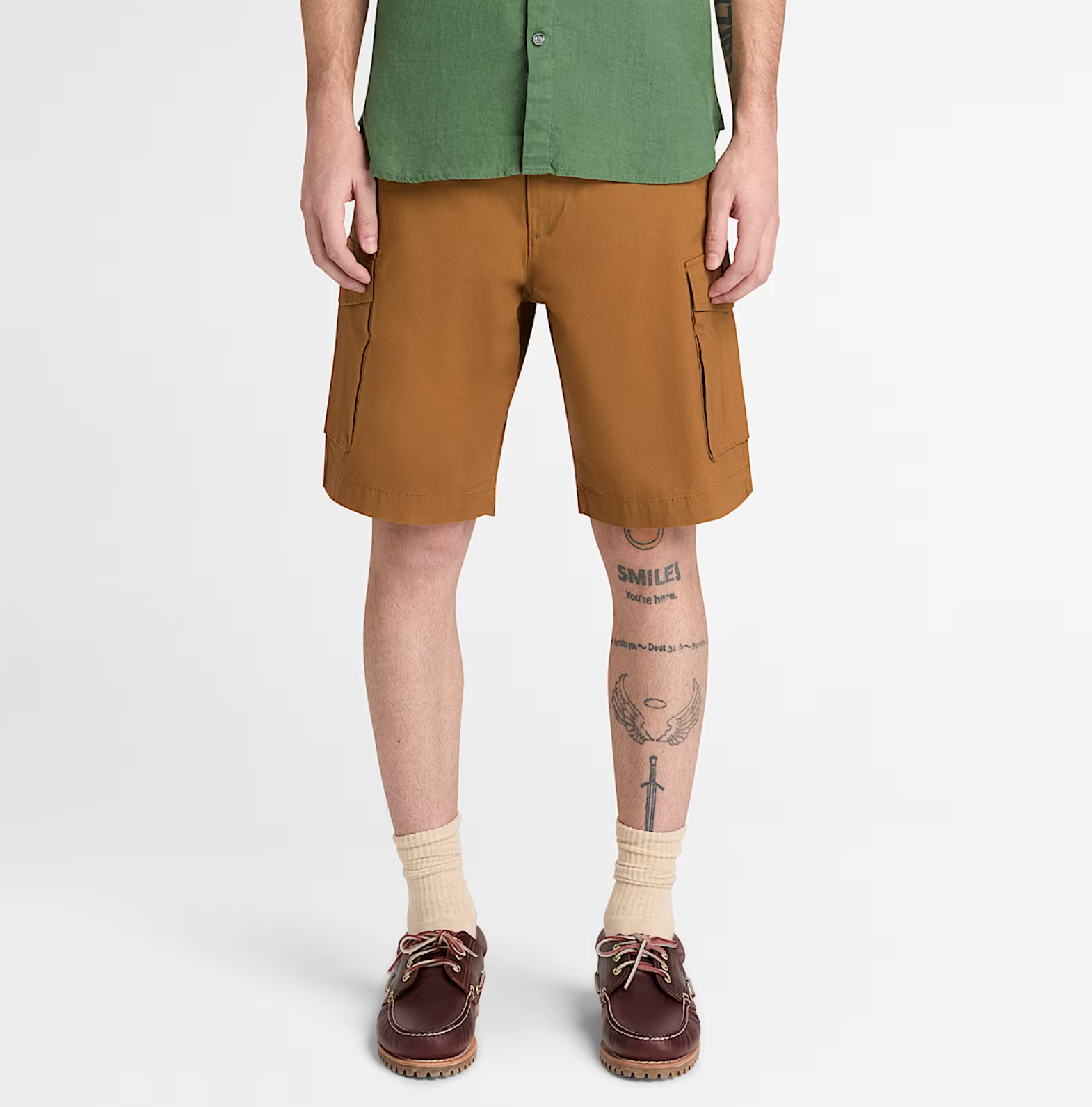 TIMBERLAND SHORTS CARGO IN POPELINE BROOKLINE
