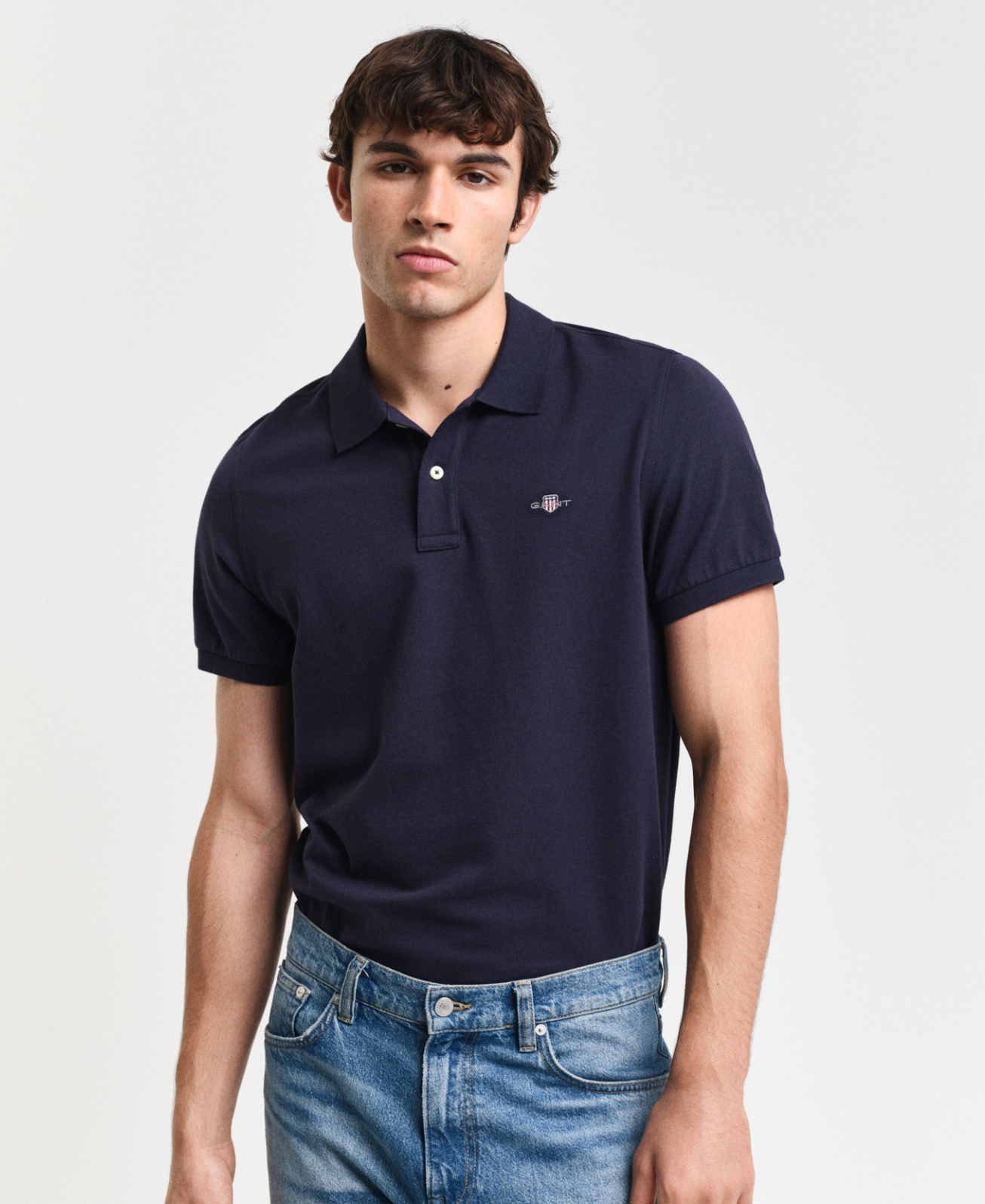 POLO SHIELD IN PIQUE' REGULAR