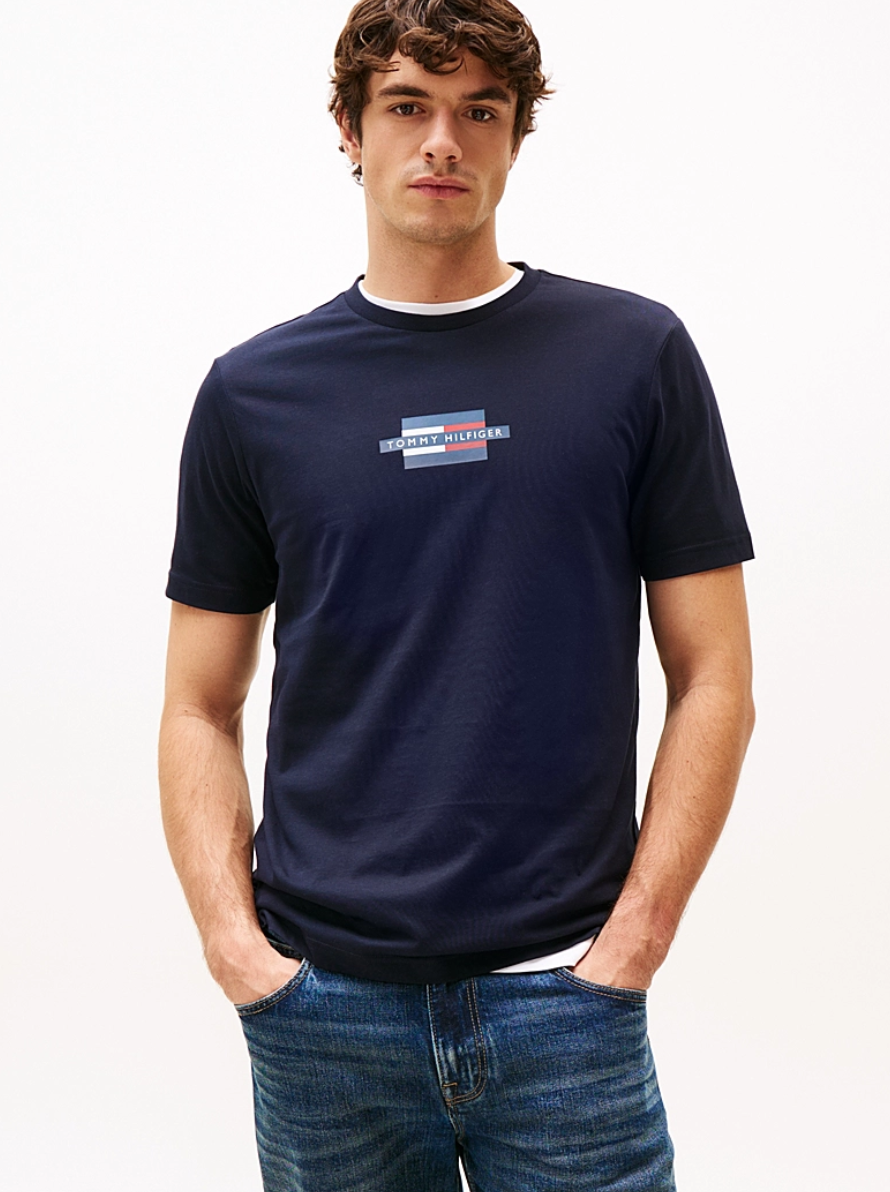 T-SHIRT FLAG BOX TEE