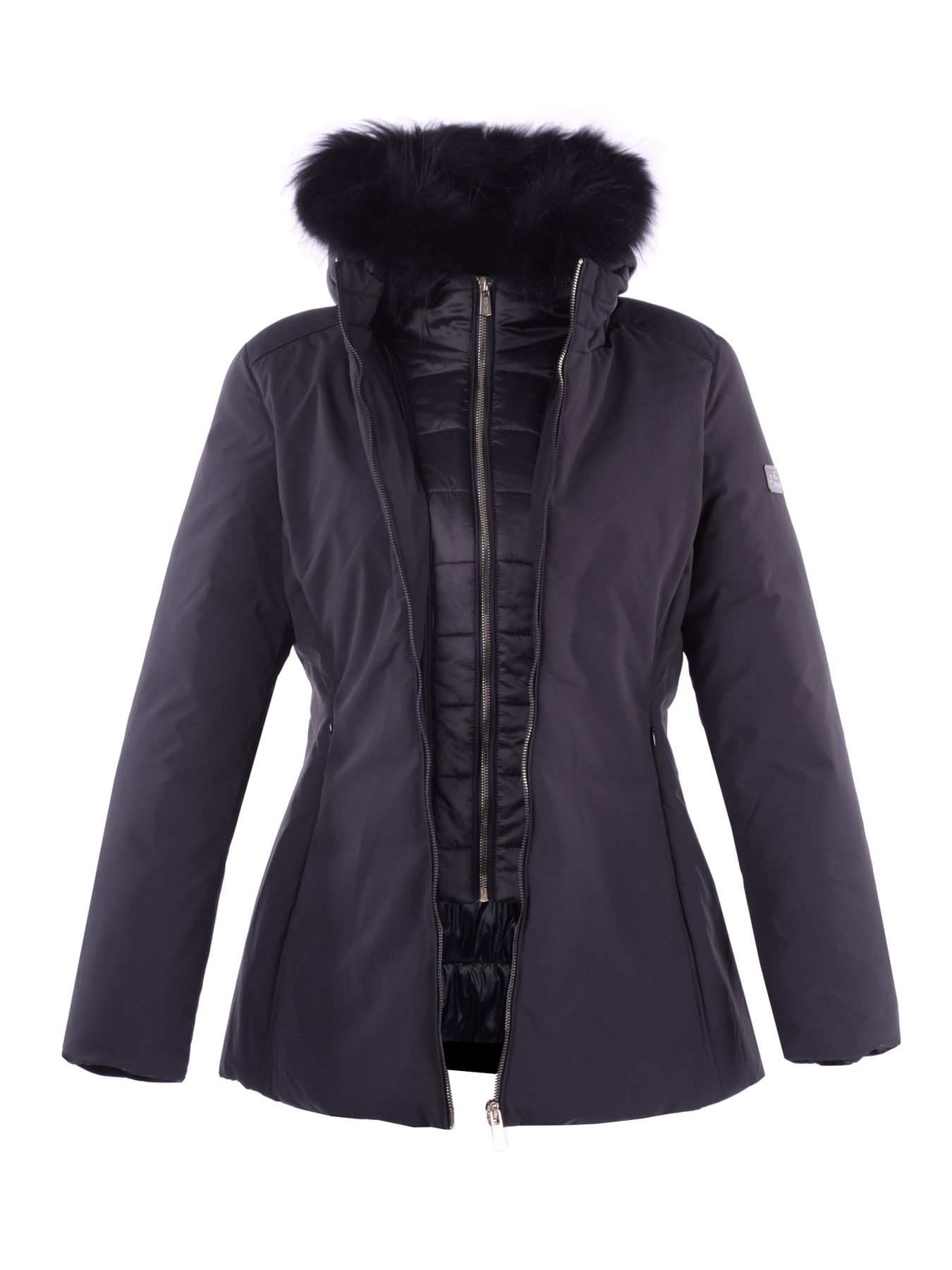 Yes Zee Giubbotto Donna in Poliestere Firme in Tasca