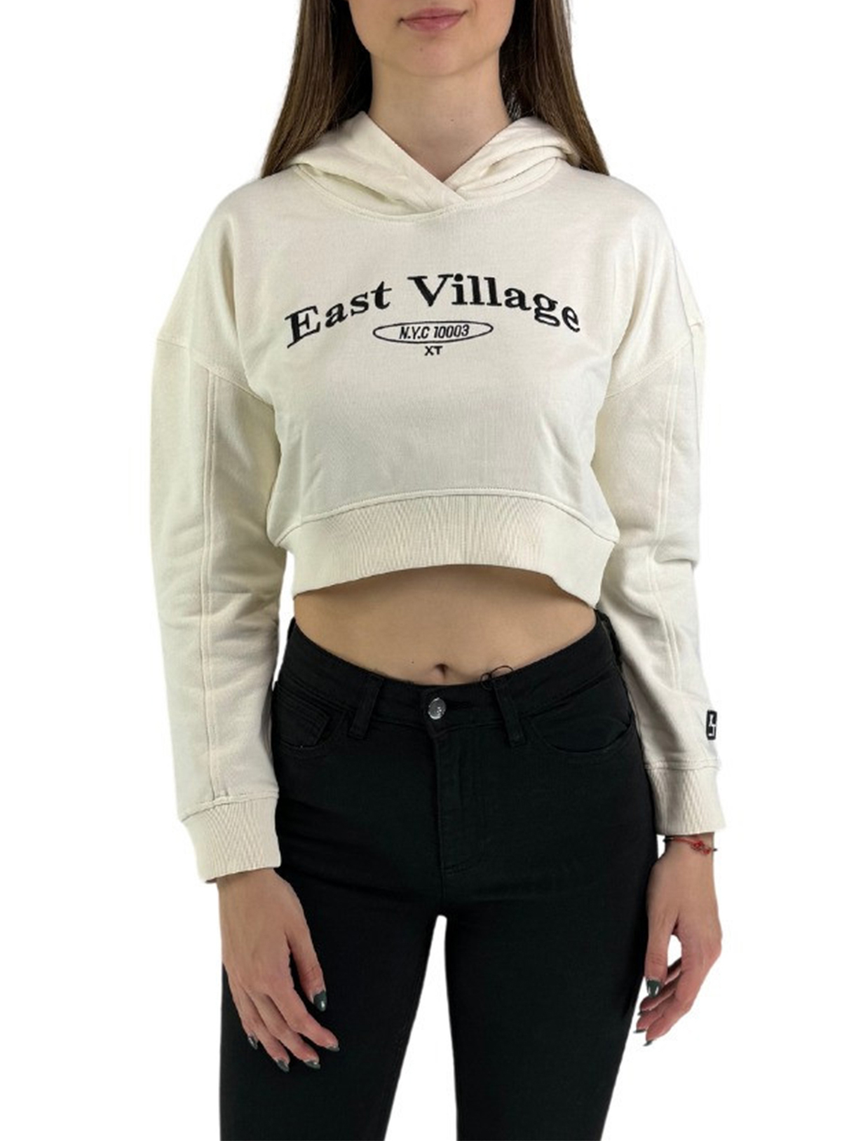 Xt Felpa Con Cappuccio Donna