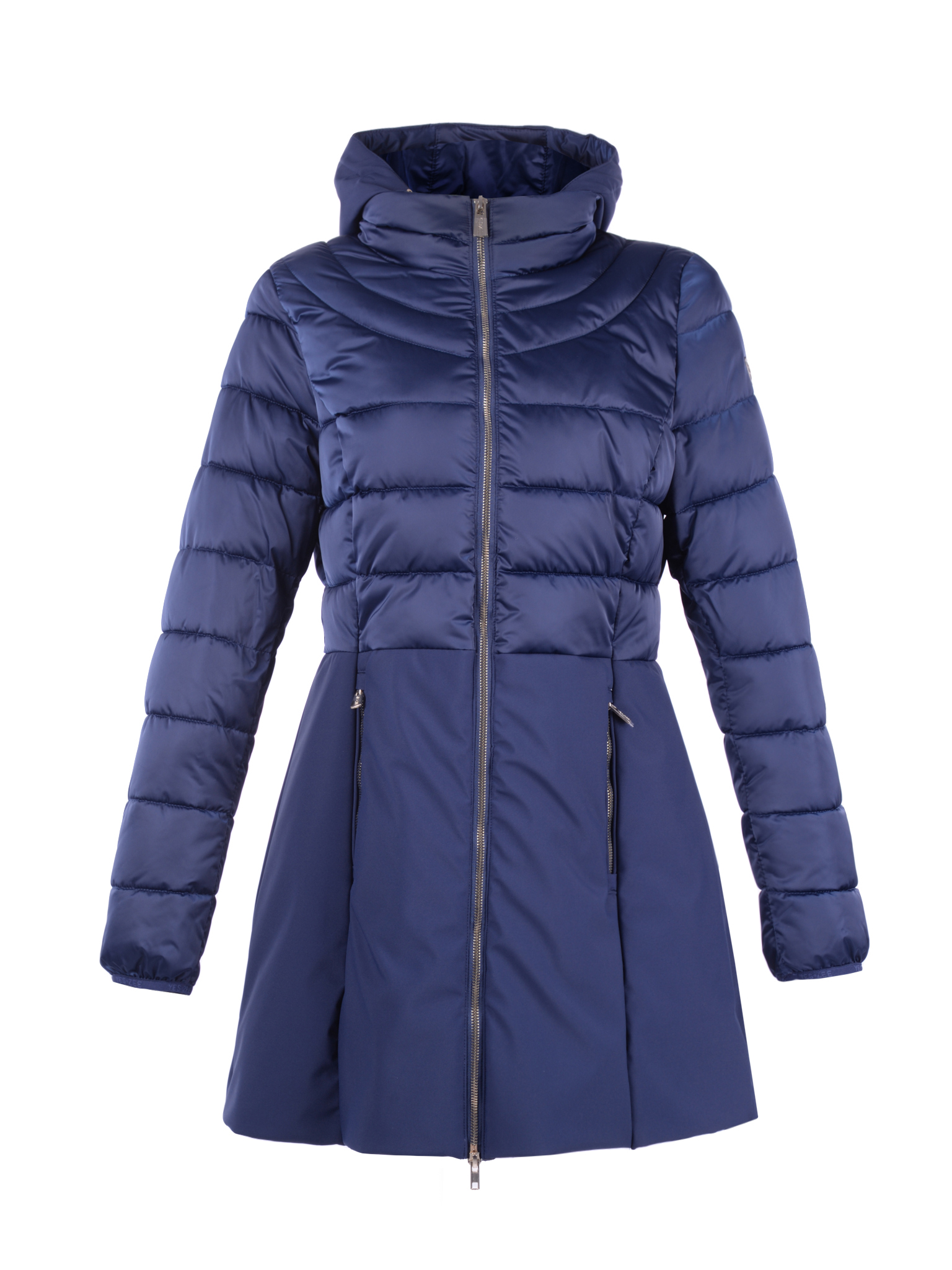 Yes Zee Cappotti Donna in Poliestere Firme in Tasca