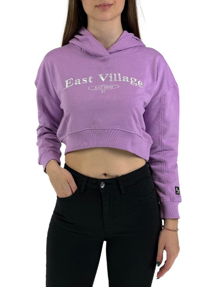 Xt Felpa Con Cappuccio Donna