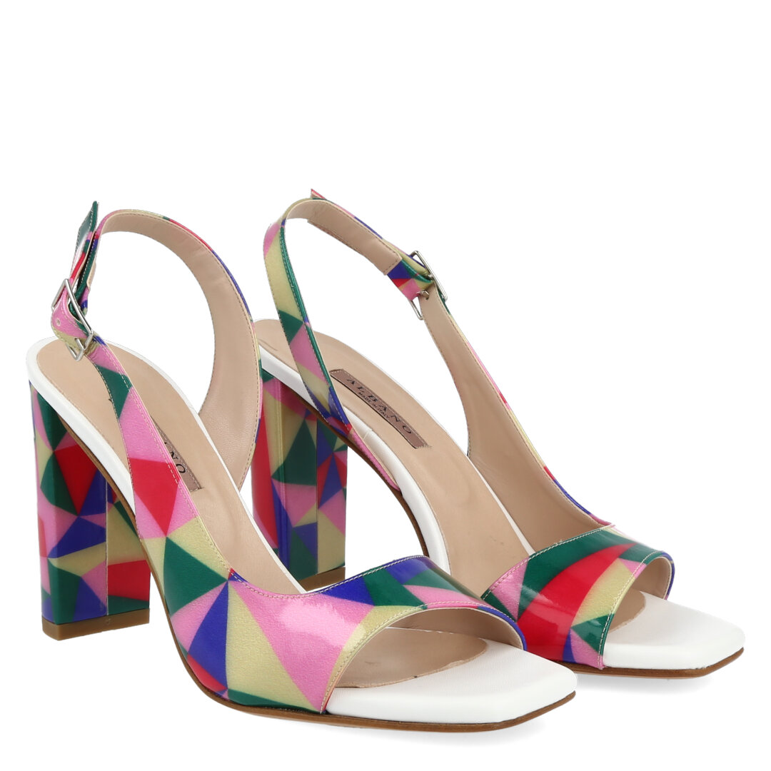 scarpe albano colorate