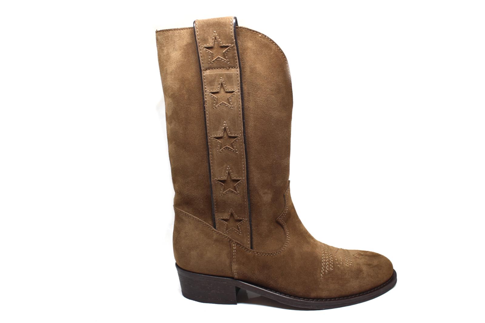 Suede Boots Boots Via Roma 15 Boot VIA ROMA 15 3865 14620 Camel
