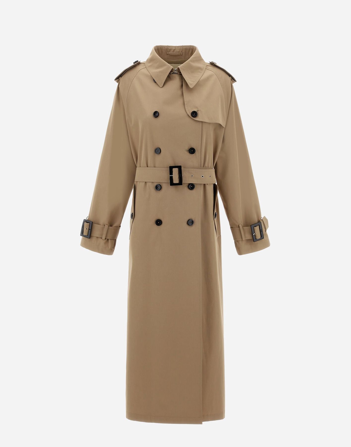 Herno Trench In Light Cotton Canvas
