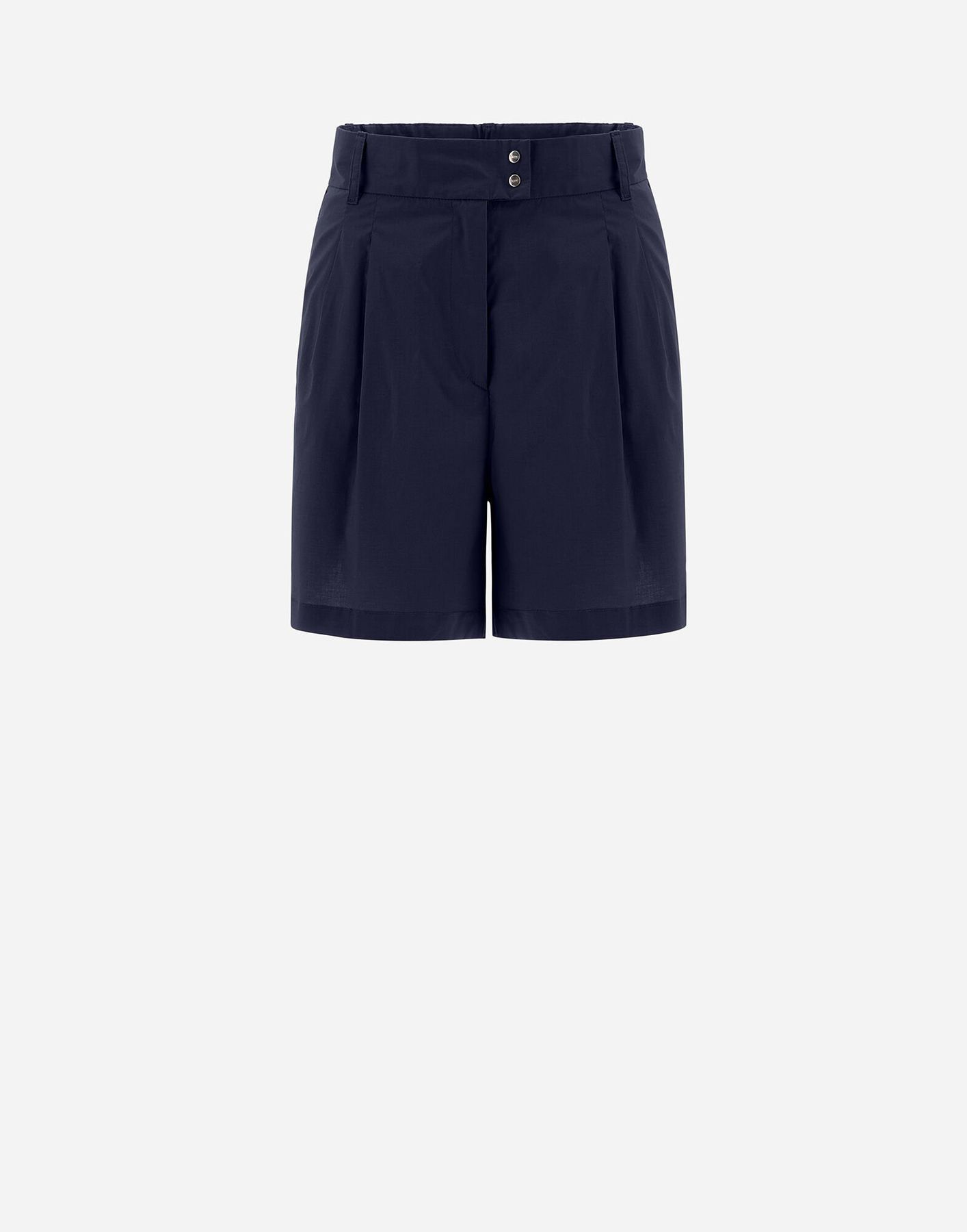 Herno Shorts In Light Cotton Stretch