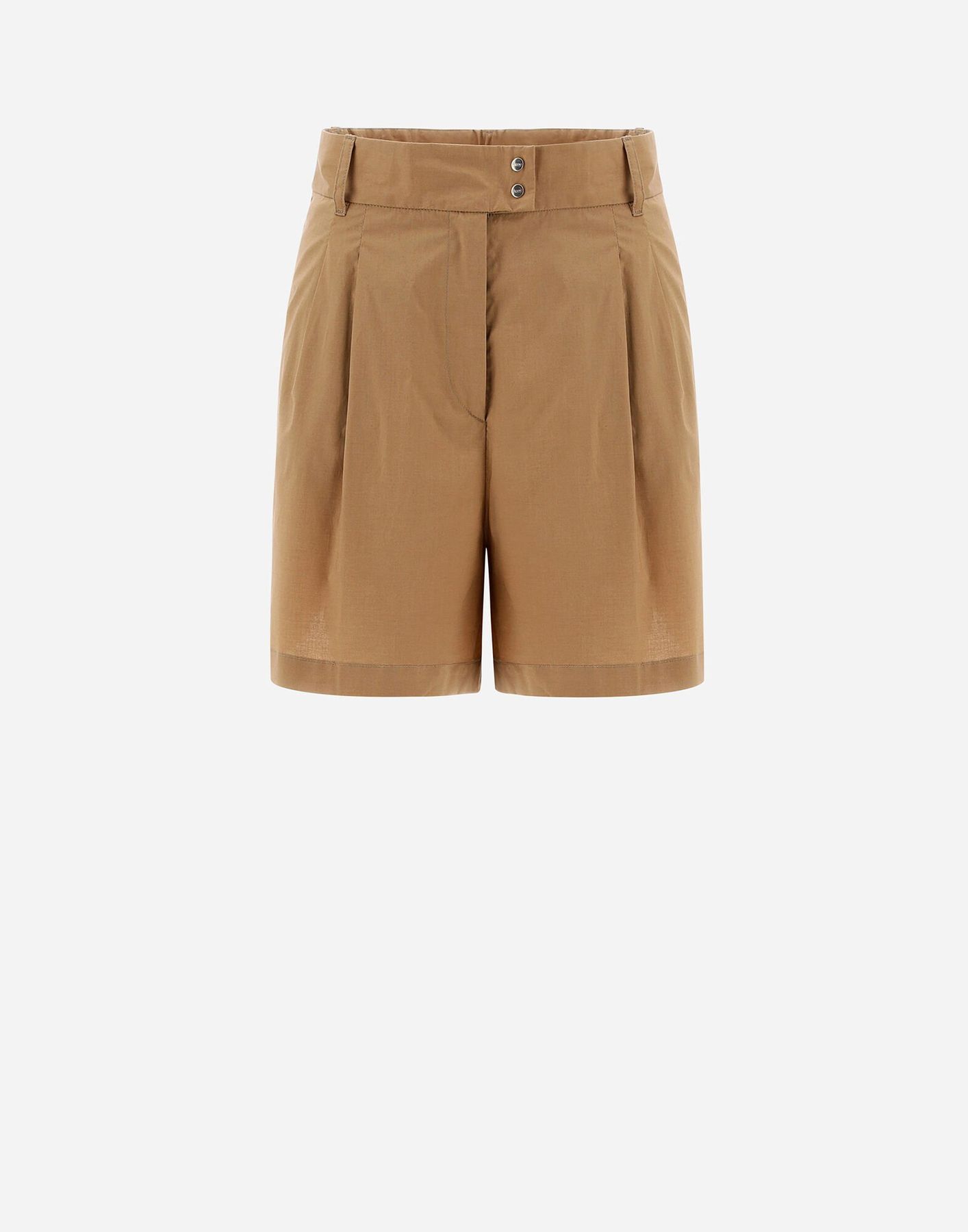 Herno Shorts In Light Cotton Stretch