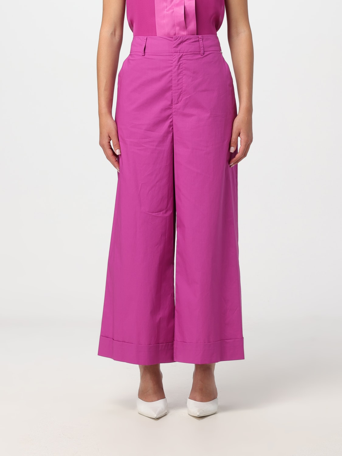 Liu°jo Pantaloni A Palazzo In Cotone