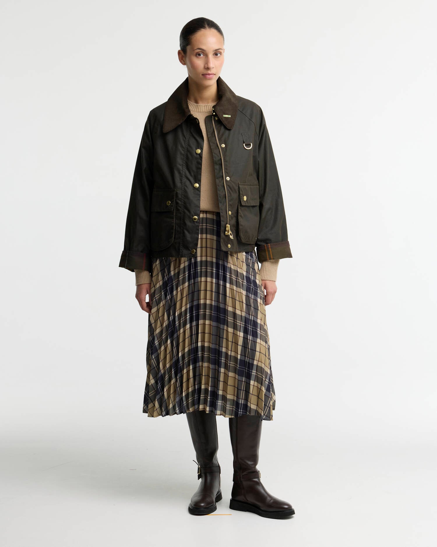 BARBOUR GIACCA IN WAX DONNA