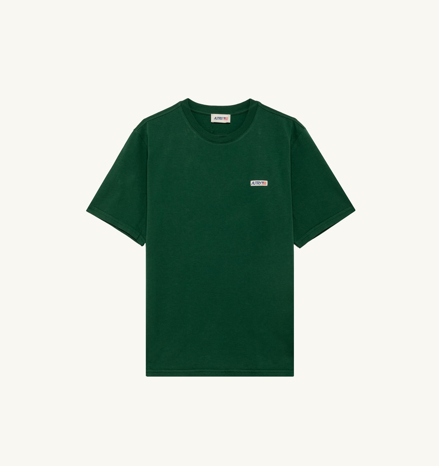 Autry T-shirt In Cotone Label Per Il Tempo Libero