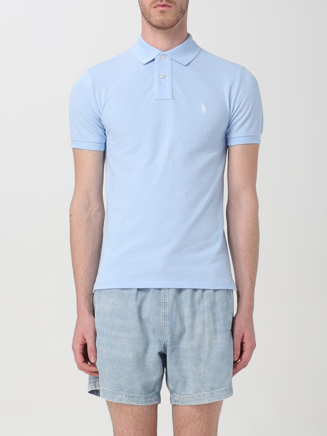 Polo Ralph Lauren Polo Mm Slim In Cotone