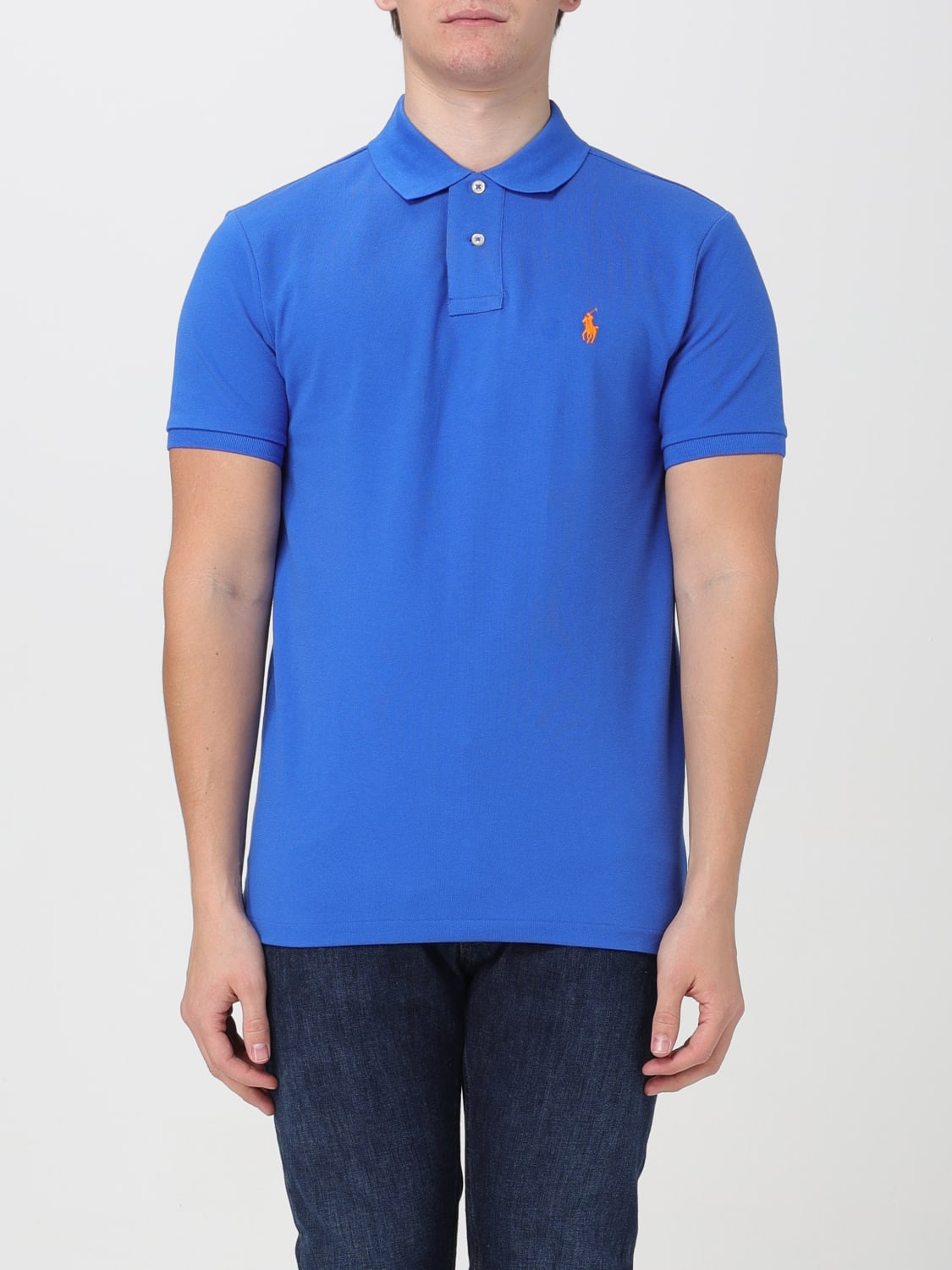 Polo Ralph Lauren Polo Mm Slim In Cotone