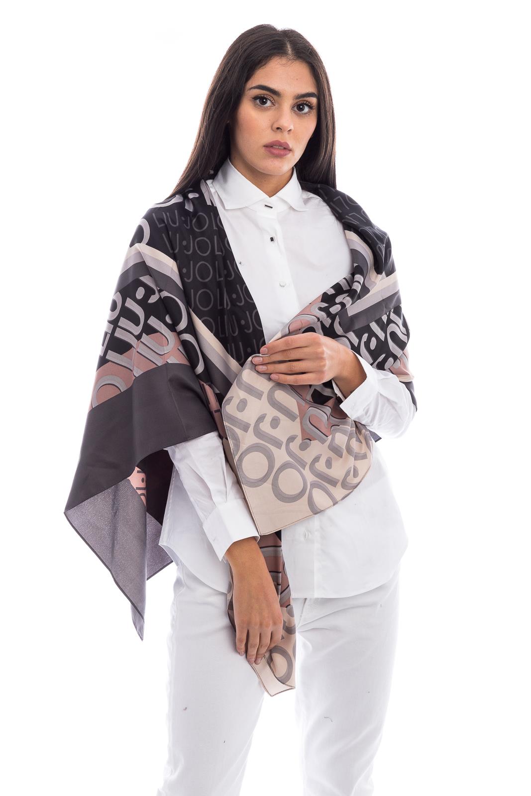 03F0013T0300_FOULARD_LIUJO_NER 03F0013T0300_FOULARD_LIUJO_NER