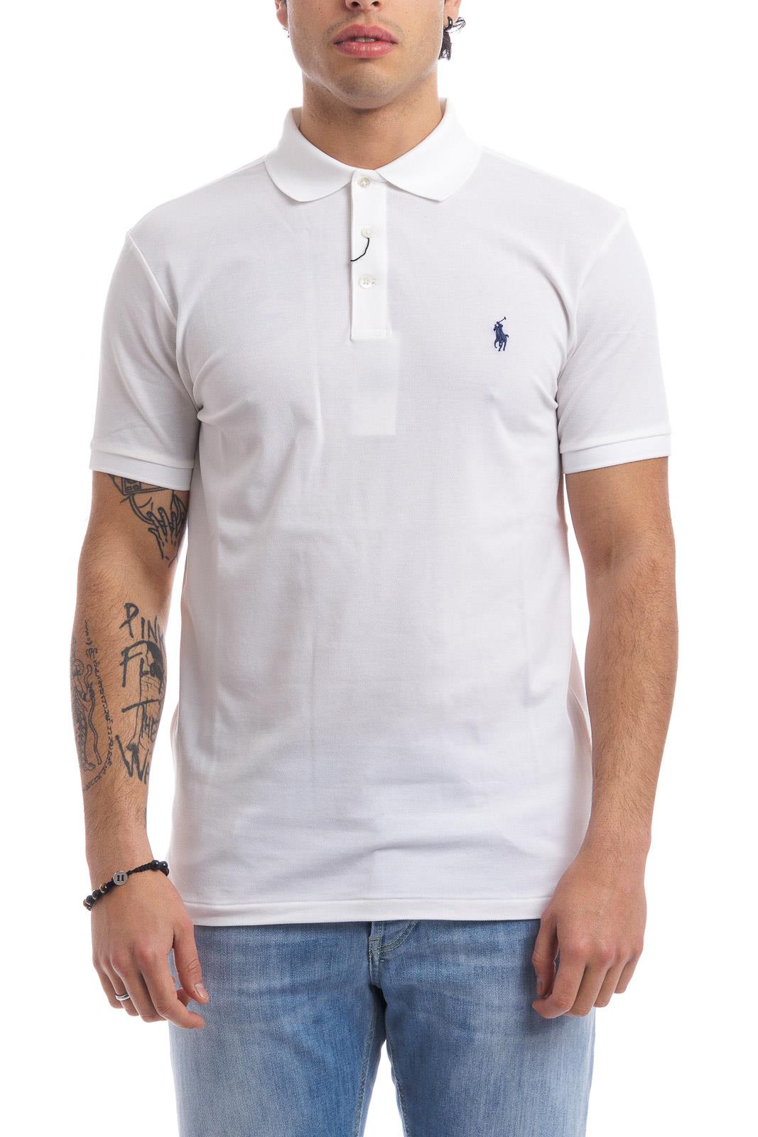 Polo Ralph Lauren Polo M/m In Cotone Stretch