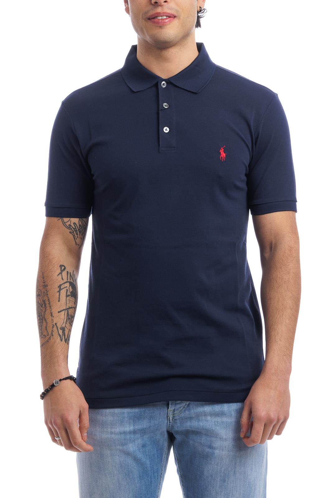 Polo Ralph Lauren Polo M/m In Cotone Stretch