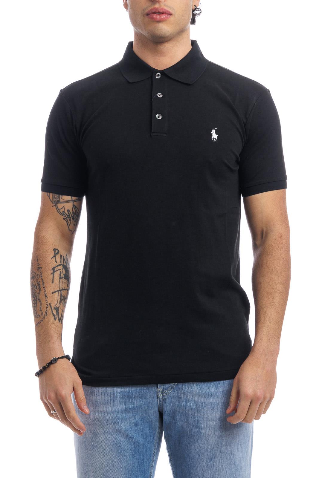 Polo Ralph Lauren Polo M/m In Cotone Stretch