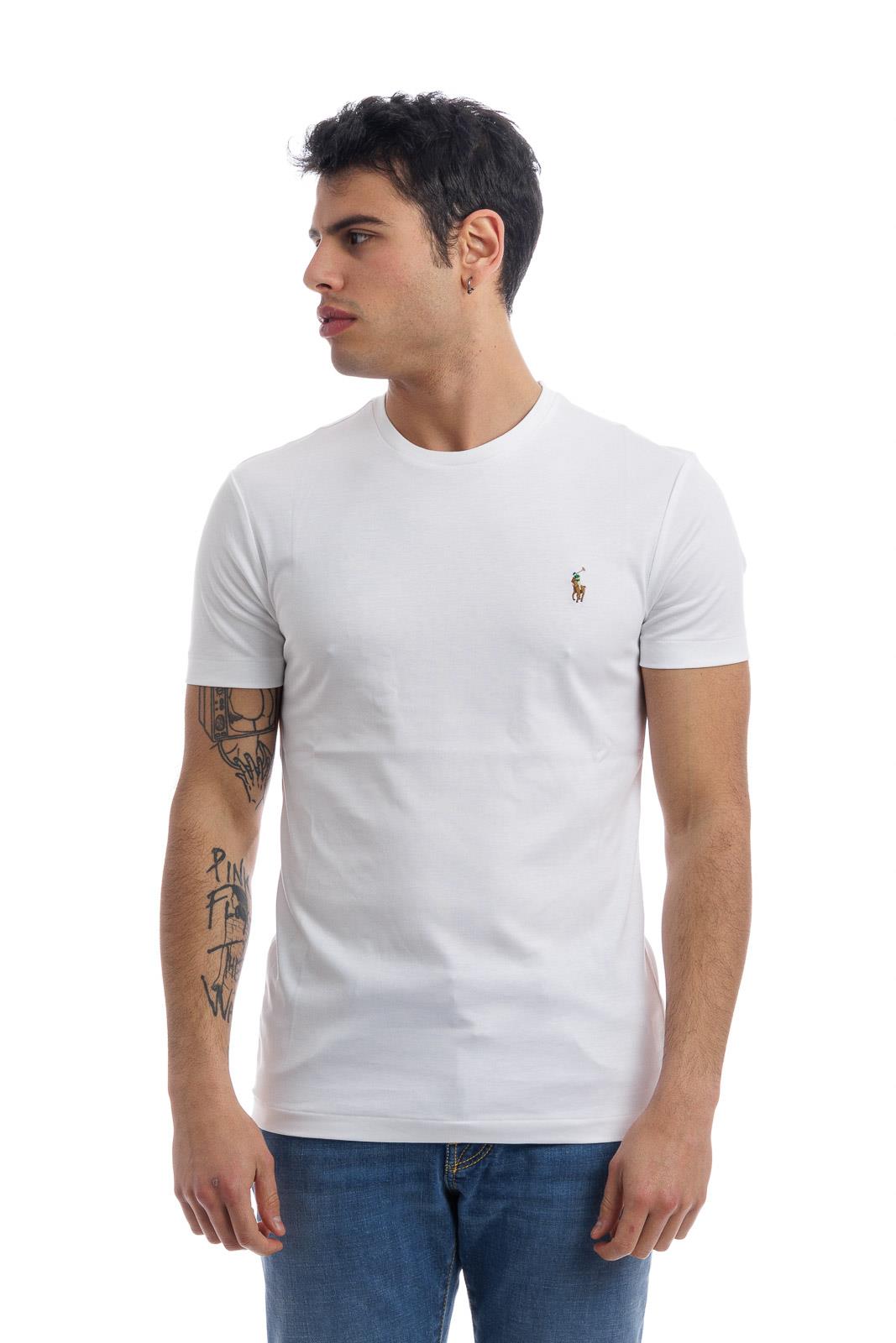 Tシャツ・カットソー POLO RALPH LAUREN Men T Shirts 710792041001CO White 0710740727_TSHIRT_POLORALPHLAU