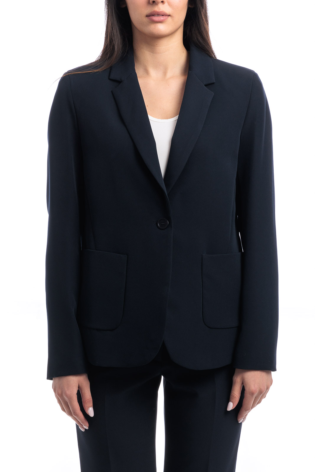 Seventy  Giacca Slim Fit Monopetto In Tessuto Tecnico Bistretch