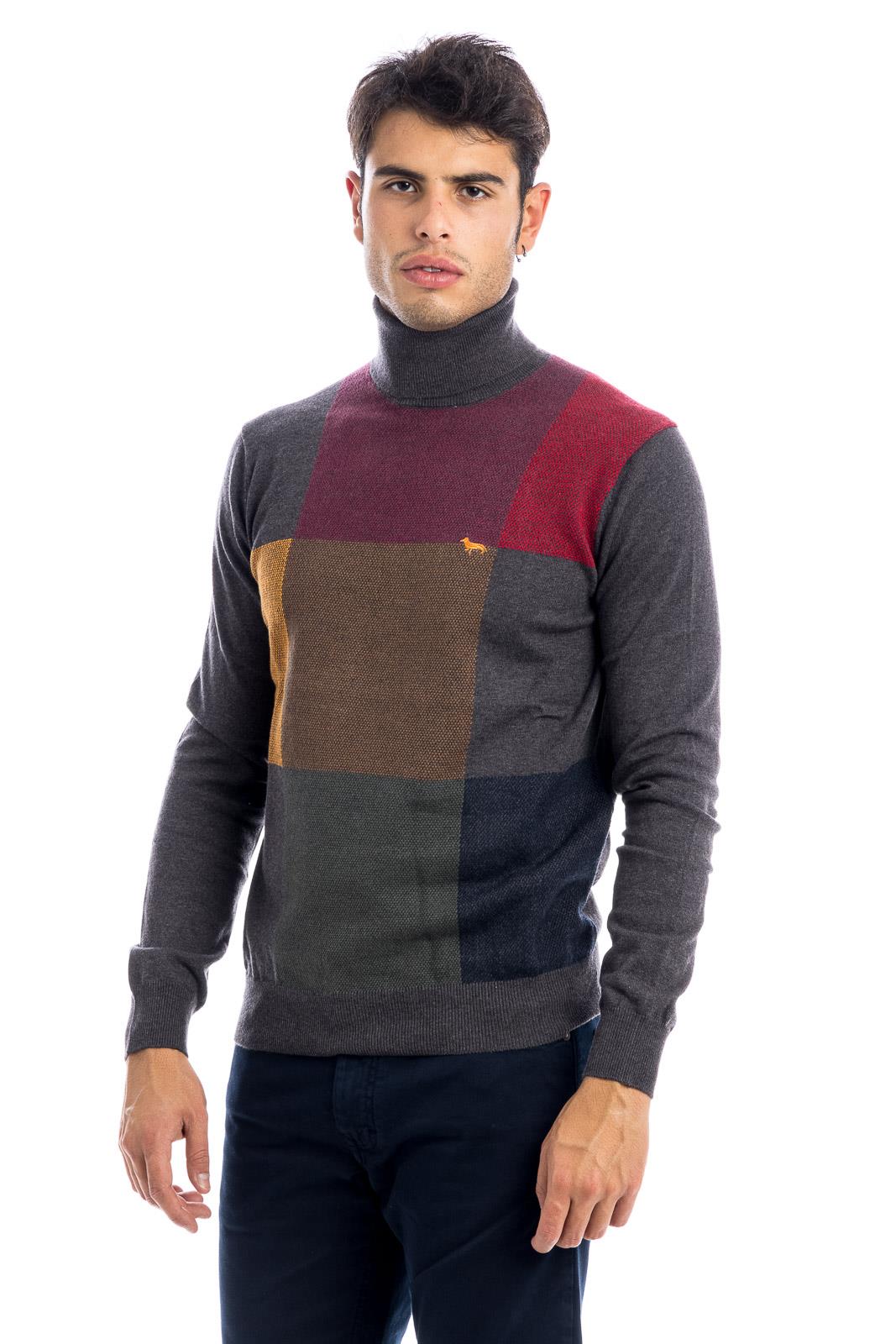Acquista Harmont & Blaine Maglia girocollo misto lana profili su