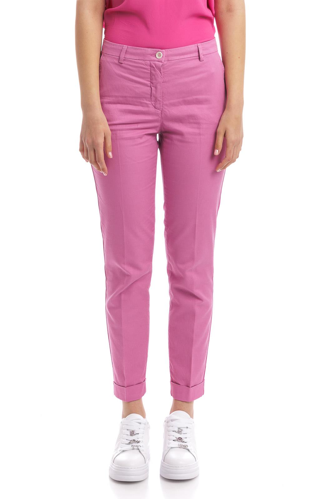 1970 Seventy Pantalone A Tinta Unita